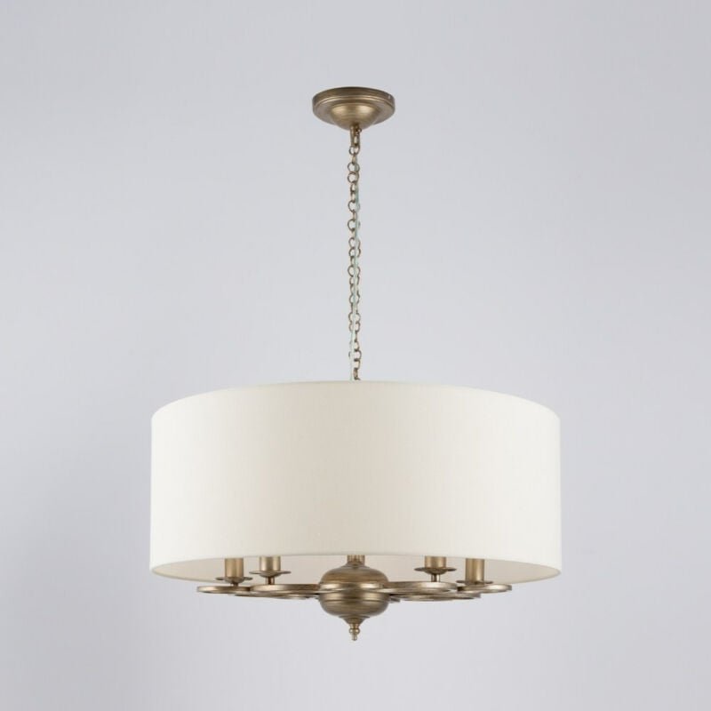 Anna Hängelampe E14x5 40W Gold Metall 62 cm IP20 Modern