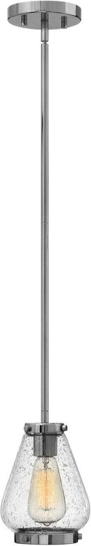 Elstead - Mini Dome Pendant Light 1x E27 Chrome Mini Dome Pendelleuchte 1x E27 Chrom