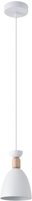 Cristalrecord - Cloe Weiße Deckenleuchte 1xE27