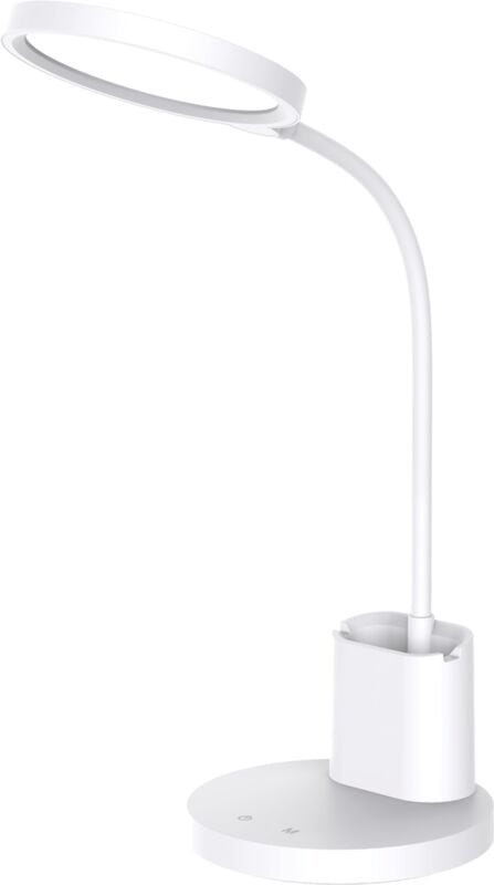 SCUOLA LED-Schreibtischlampe Weiß MILAGRO ML1016