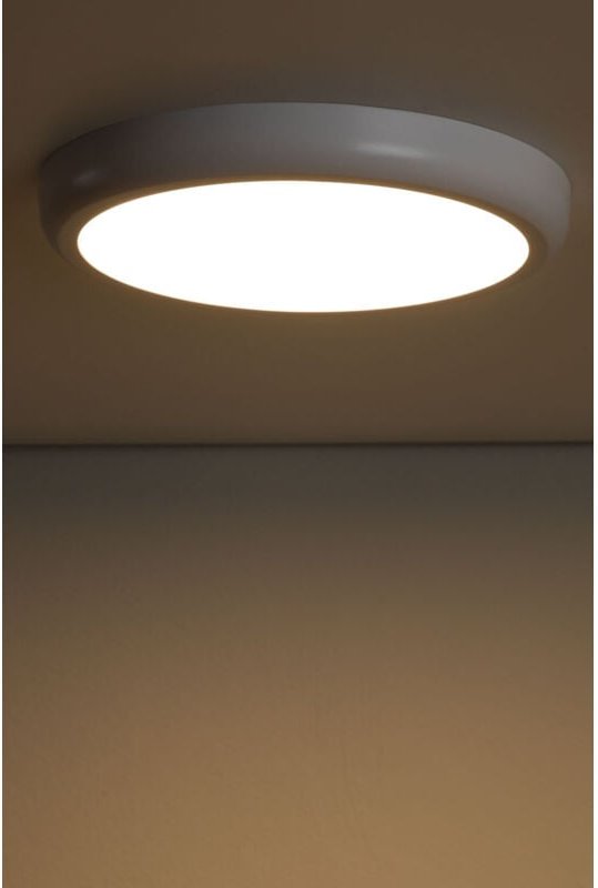 Sklum - led Deckenleuchte Ø30 cm aus Aluminium Tarik Warmes Weiß