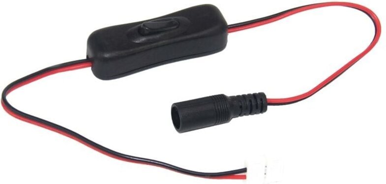Schnellverbinder für einfarbige LED-Streifen 8mm, Streifenschalter, Tischnetzteil