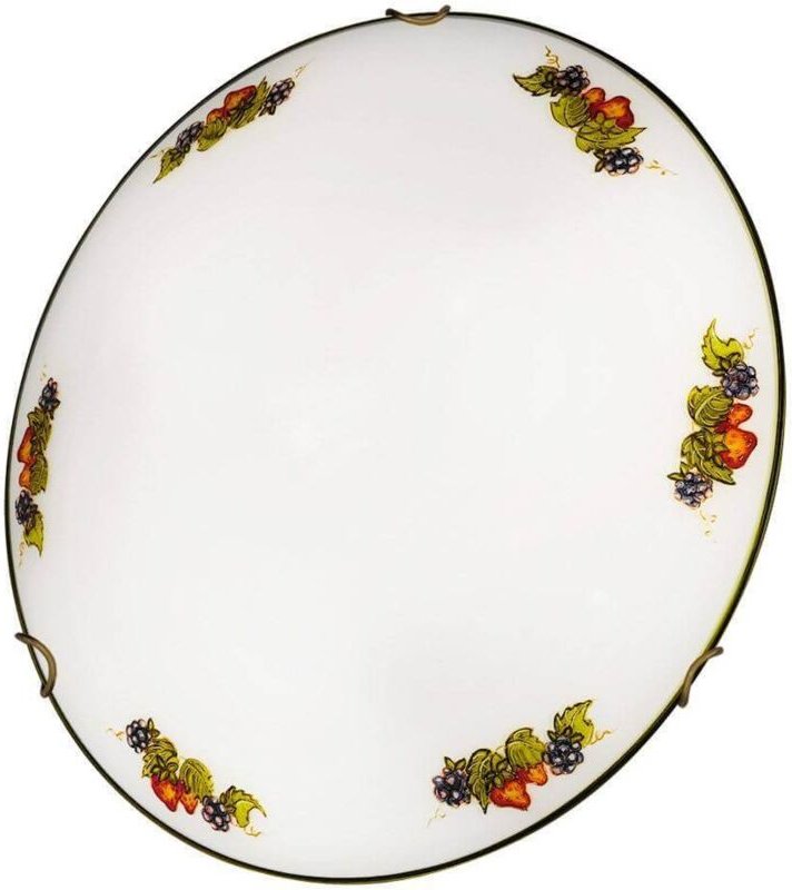 Kolarz - moon - Lifestyle Finished Flush Deckenleuchte Antik Messing, 2x E27