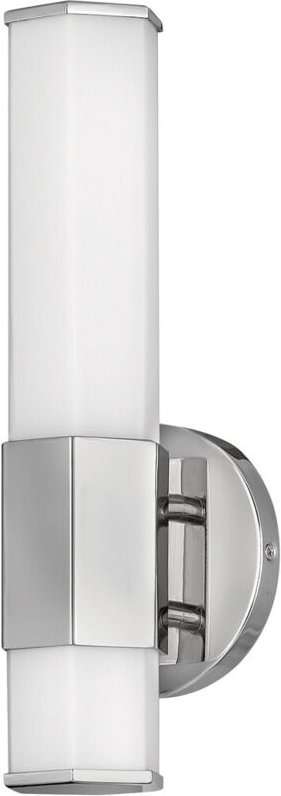 Elstead Hinkley Facet Integrierte LED-Badezimmer-Wandleuchte Chrom poliert, 3000K, IP44