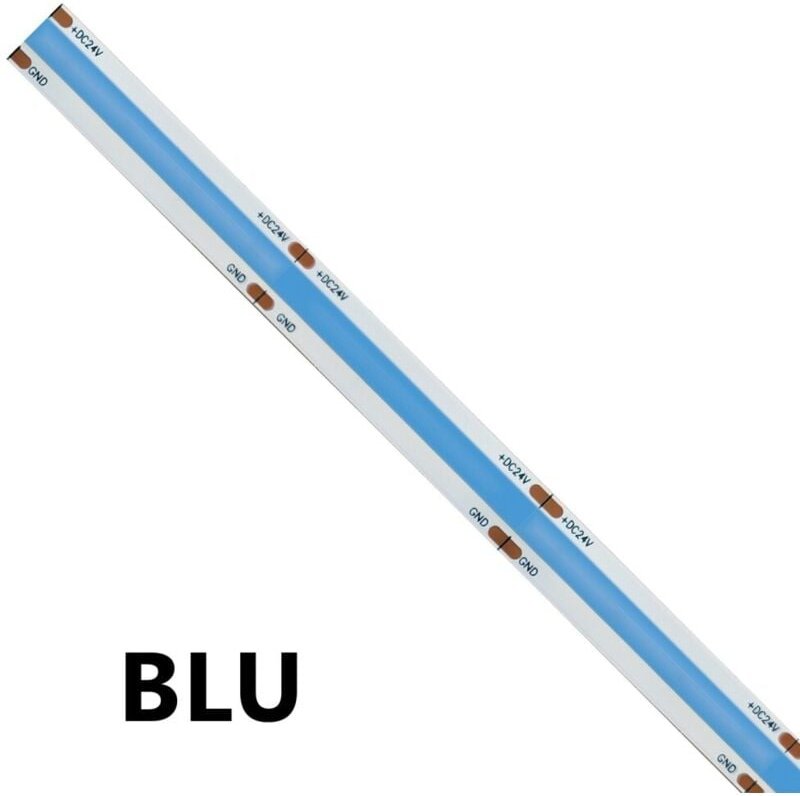 15 w/mt 24 v einfarbiger COB-LED-Streifen – 5 m Rolle – Rot