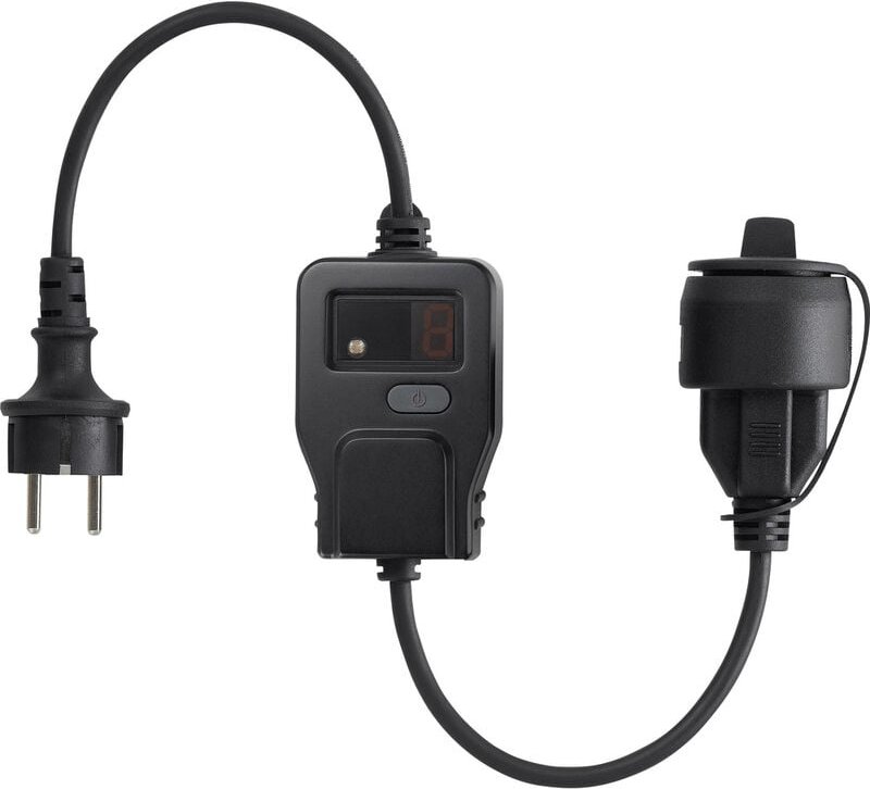 InterBär 8813-004.01 Dämmerungsschalter Schwarz 230 v 1 bis 9 h