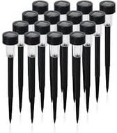 LED-Solar-Gartenleuchten – wasserdichte Landschaftsbeleuchtung für den Außenbereich (4er-Pack, warmes Licht)