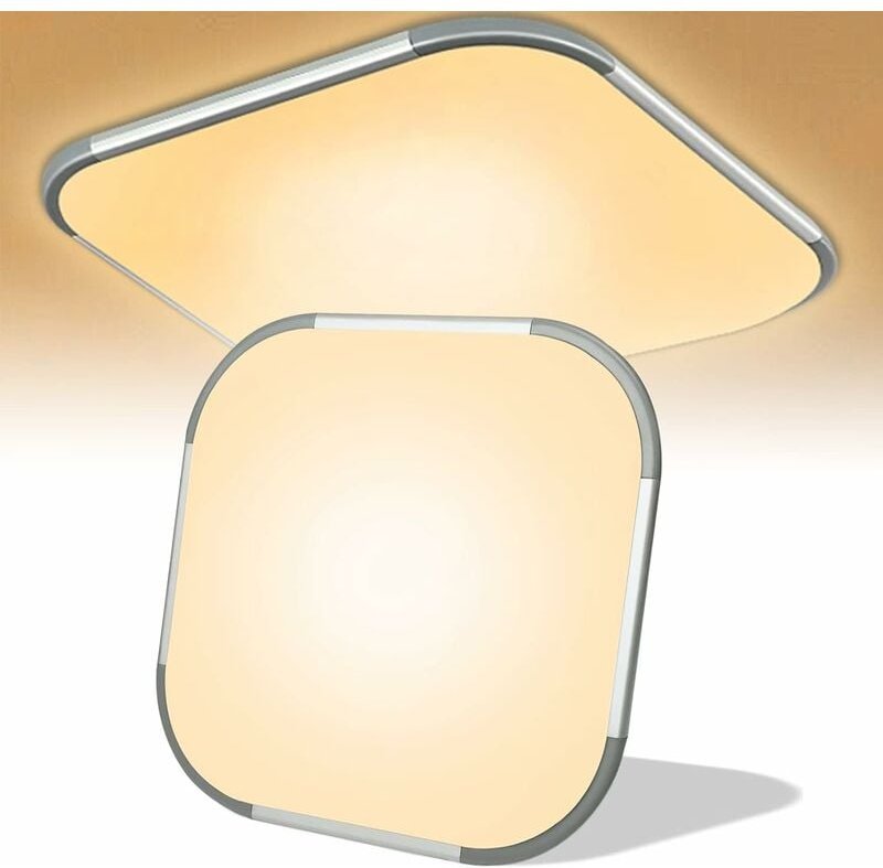 LED Deckenleuchte mit Bewegungsmelder, LED Deckenlampe mit Radar Sensor IP44 für Flur, Wohnzimmer, Schlafzimmer, Badezim...