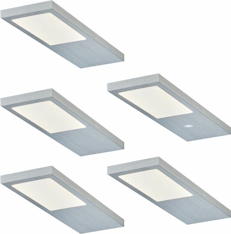 LED Unterbauleuchte Küche 5x4 W, Küchenleuchte Gamma, warmweiss