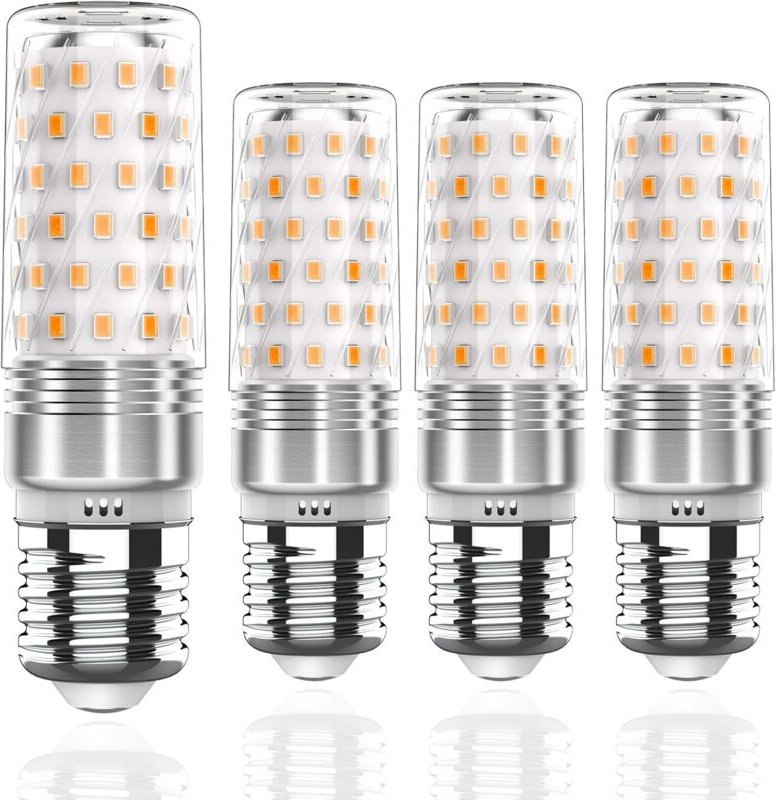 E27 LED-Lampe, Warmweiß 2700 K, 1400 Lumen – 4er-Pack, 14-W-LED-Lampe ersetzt 100–140 W, 220–240 V Wechselstrom, E27-Fas...