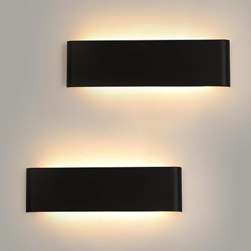 Linghhang - 16W LED-Wandleuchte für den Innenbereich, 3000K Warmweiß Wandlampe, Wandleuchte für Veranda, Flur, Schlafzim...