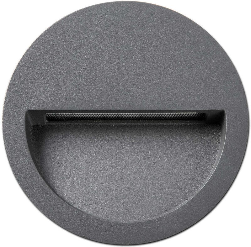 POMA Einbauleuchte dunkelgrau 3W 4CCT