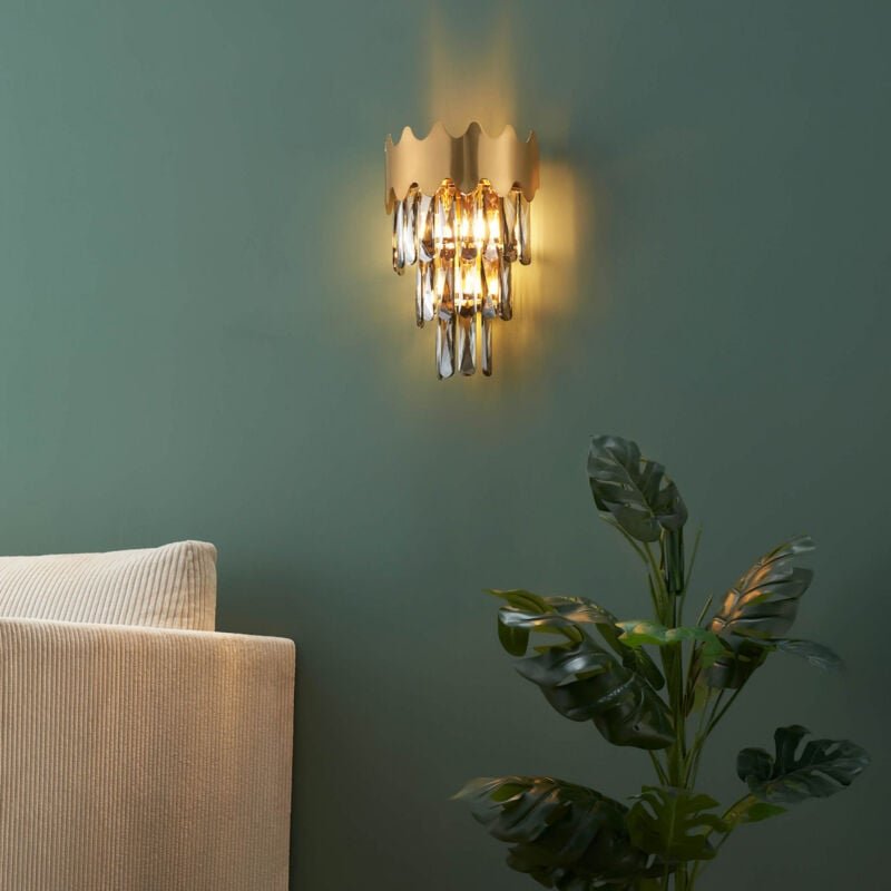 Schicke Prestige-Wandleuchte aus Kristall - Graziano