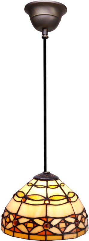 Deckenpendelleuchte kleinerer Durchmesser 20 cm mit Kabel der Ivory-Serie