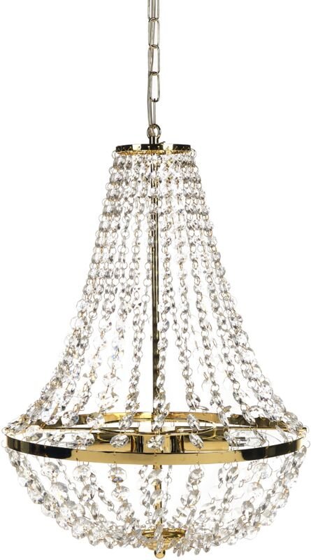 Kronleuchter DIAMANTE Metall Gold