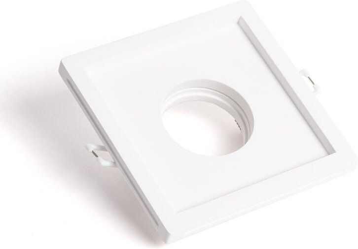 Efectoled - Downlight-Ring Gipseinbau für LED-Glühbirne GU10 / GU5.3 Schnitt 125 x 125 mm UGR17 Weiß