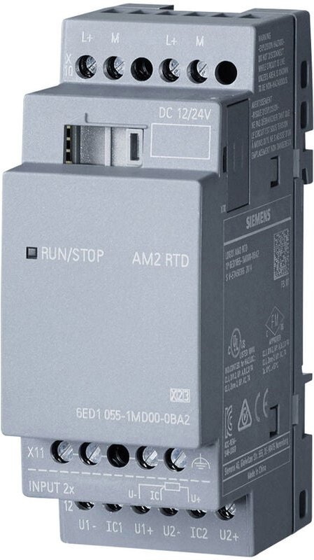 Siemens - logo AM2 rtd 0BA2 SPS-Erweiterungsmodul 12 v/dc, 24 v/dc