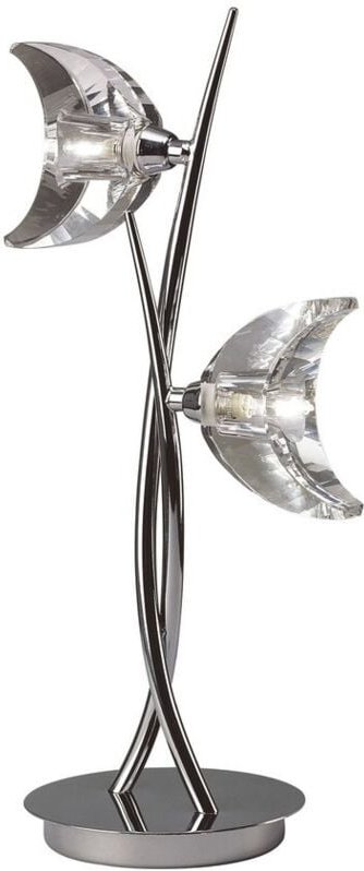 Inspired Mantra - Eclipse - Tischleuchte 2 Light G9, Chrom poliert