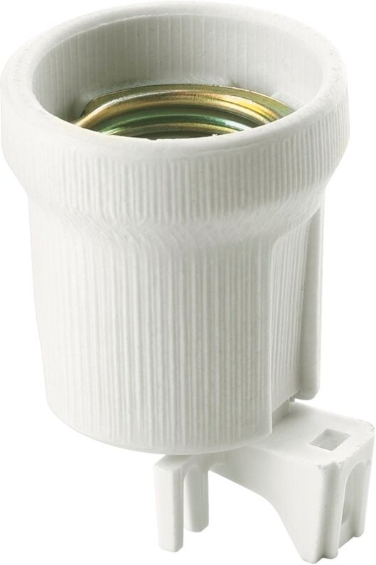 VIMAR - 02174.S E27 Lampenfassung D43mm verzinnte Platte 90°