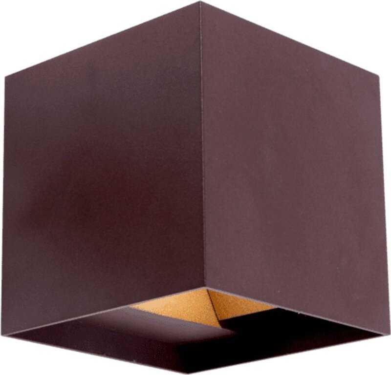 Cristal Record Lighting - Wandleuchte IP54 Open led 2x5W 4000K Oxidbraun