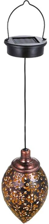 Outdoor Solar Laterne Hängende Laternen Hohl Lichter Wasserdicht Garten Terrasse Party Decor