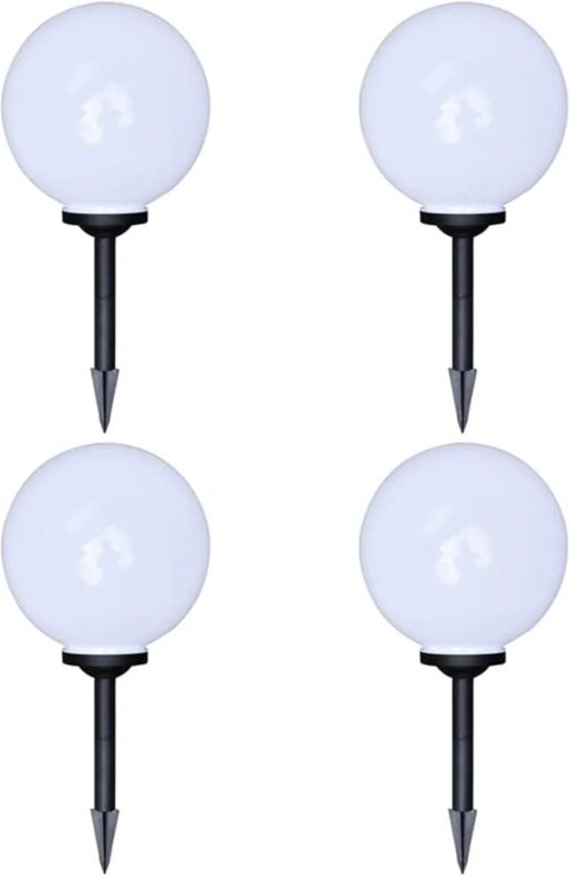 Wegeleuchten 4 Stk. led 30 cm mit Erdspieß - Vidaxl