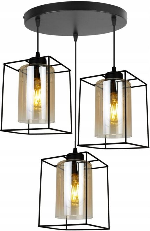 Moderne Elegante Hängelampe Mit Glasschirm