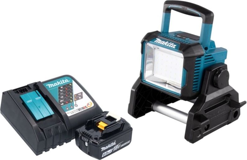 Deadml 811 RG1 Akku Baustrahler 14,4 / 18 v 3000 lm led + 1x Akku 6,0 Ah + Ladegerät - Makita