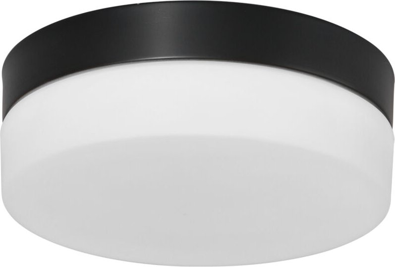 Steinhauer - deckenleuchte - Ikaro - schwarz - glas metall - ø