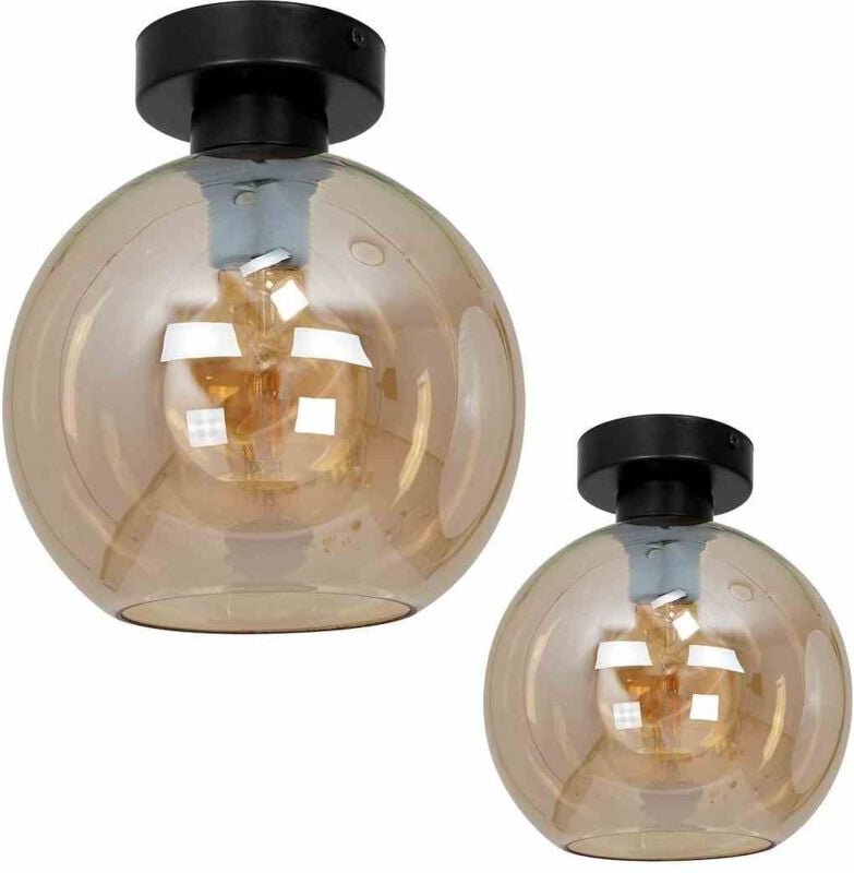 Deckenleuchte SOFIA AMBER 1xE27