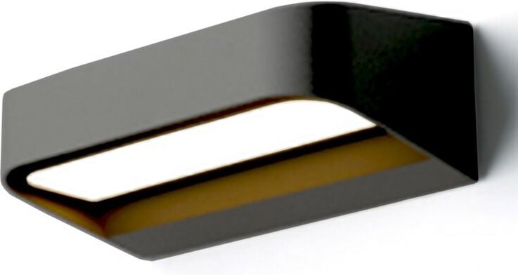 LED Wandlampe außen Aluminium B: 14,2 cm IP54 Anthrazit länglich 3000 K warmweiß 450 lm Modern