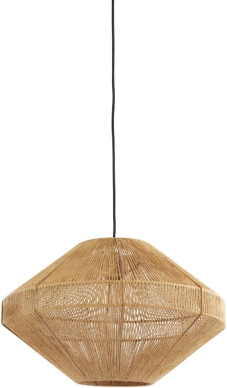 Light&living - hängeleuchte - Mallow - natürlich - jute - ø