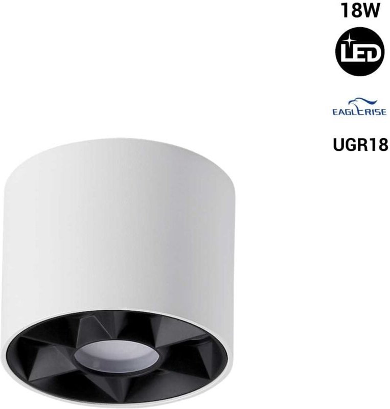 Led Deckenleuchte 8W - UGR18 - Eaglerise Treiber