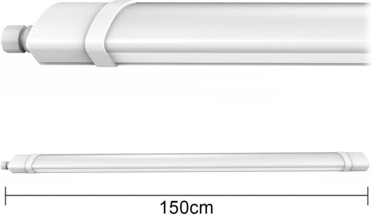 Thumbnail - Alcapower - Wasserdichte LED-Deckenleuchte 150 cm 70 w 7000 lm IP65 6000 k