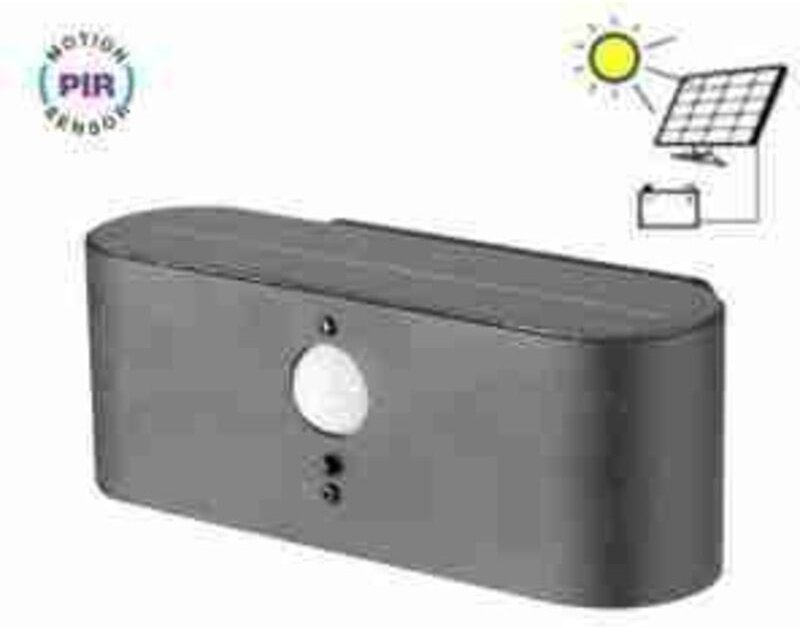 LED23017 VT-1148 30W LED PIR Sensor Flutlicht SAMSUNG CHIP Schwarzes Gehäuse 4000K