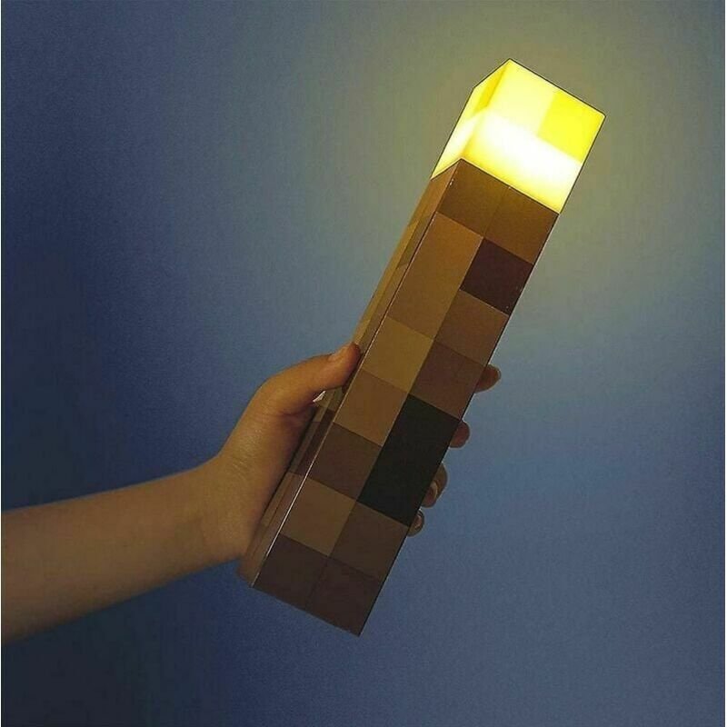 Minecraft-Spiel LED-Taschenlampe Schreibtischlampe Nachttischlampe Heimdekoration, Dolaso