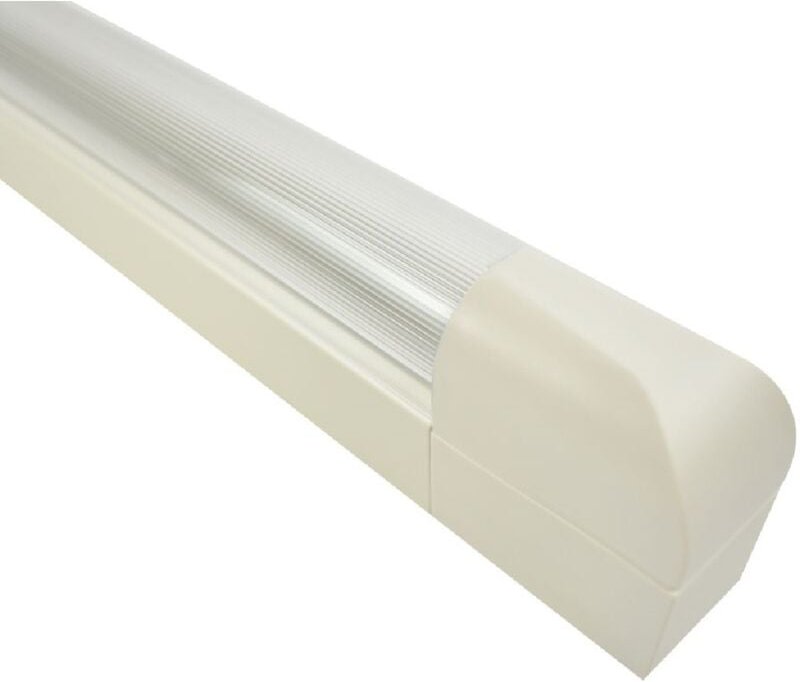 Abdeckung mit Diffusor für T8 LED-Röhre - 120 cm