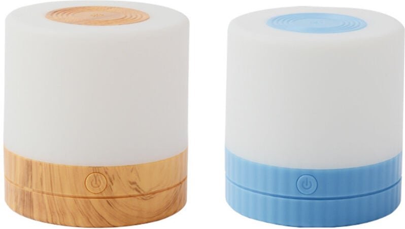 LED-Induktionslampe, farbenfrohe Nachttischlampe, USB-aufladbare Campinglampe, Touch-Nachtlicht