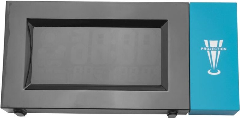 Wecker mit Projektor Digital für Nachttisch Mode led Zeit Station