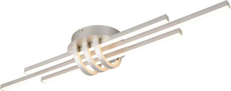 Reality LED Deckenleuchte Cinto 20W nickel warmweiß