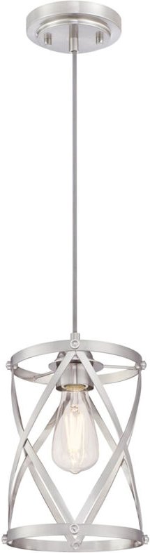 Pendelleuchte Isadora Nickel gebürstet