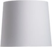 Lampenschirm conny 35/30 Stehlampen Polycotton weiß/PVC weiß max. 23W
