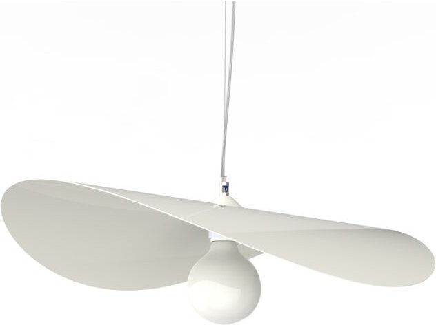 Piuma sospensione monocolore lucido