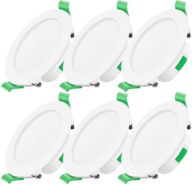 Ulisem - led Einbaustrahler Dimmbar 230V 7W Deckenstrahler Wasserdicht IP44 Verstellbare Deckeneinbauleuchte für Badezim...