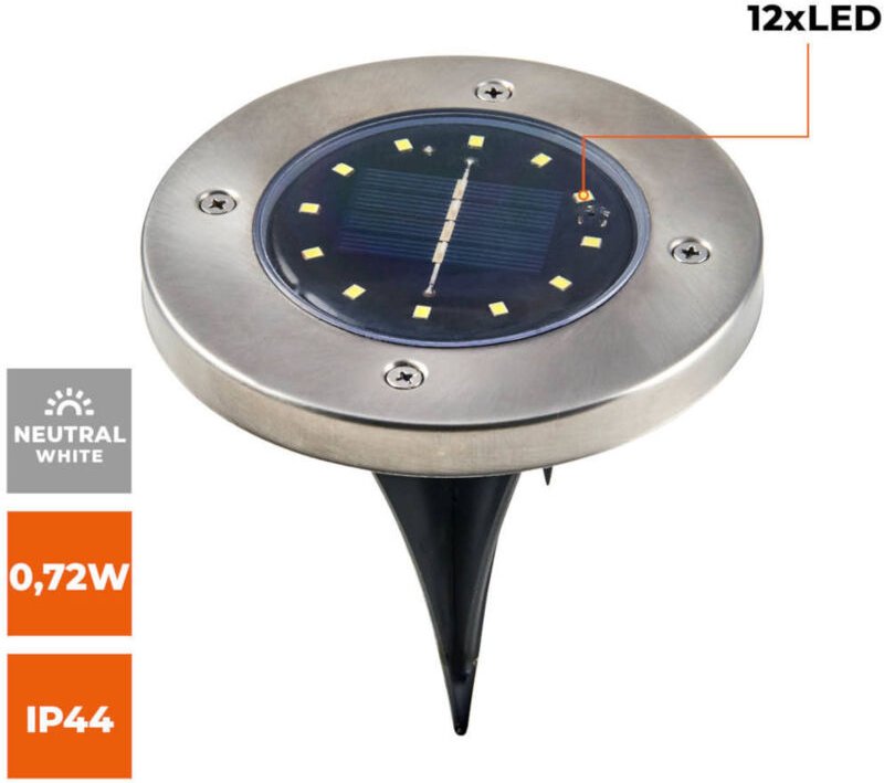 kobi-KTCONB: SOLAR-LED CLAVO 0,72 W, NEUTRALE Farbe