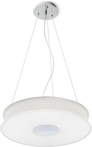 Kronleuchter asteri mit satiniertem Glas/Chrom 230V 2GX13 40W