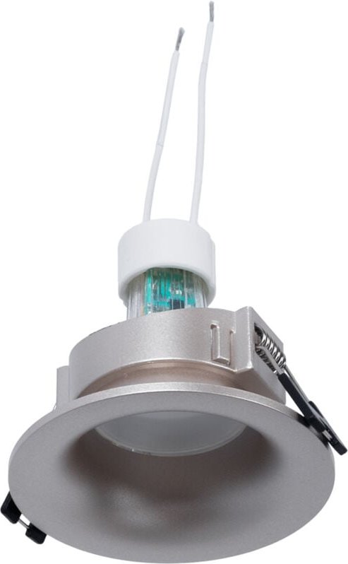 Einbaustrahler Set Ø86mm (champagner) + GU10 5,4W + Fassung