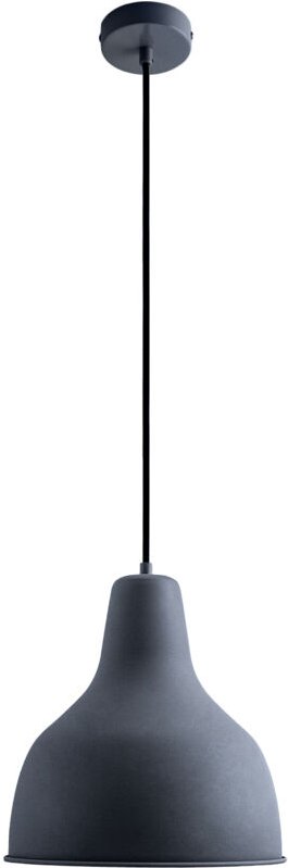 Paco Home - Pendelleuchte Hängelampe Esszimmer Küchenlampe Hängend Esstischlampe E27 Anthrazit-Weiß, 1-flammig + ST64 Be...