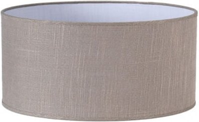 Lampenschirm zylindrisch happy e27 leinen grau 45dx45dx22h