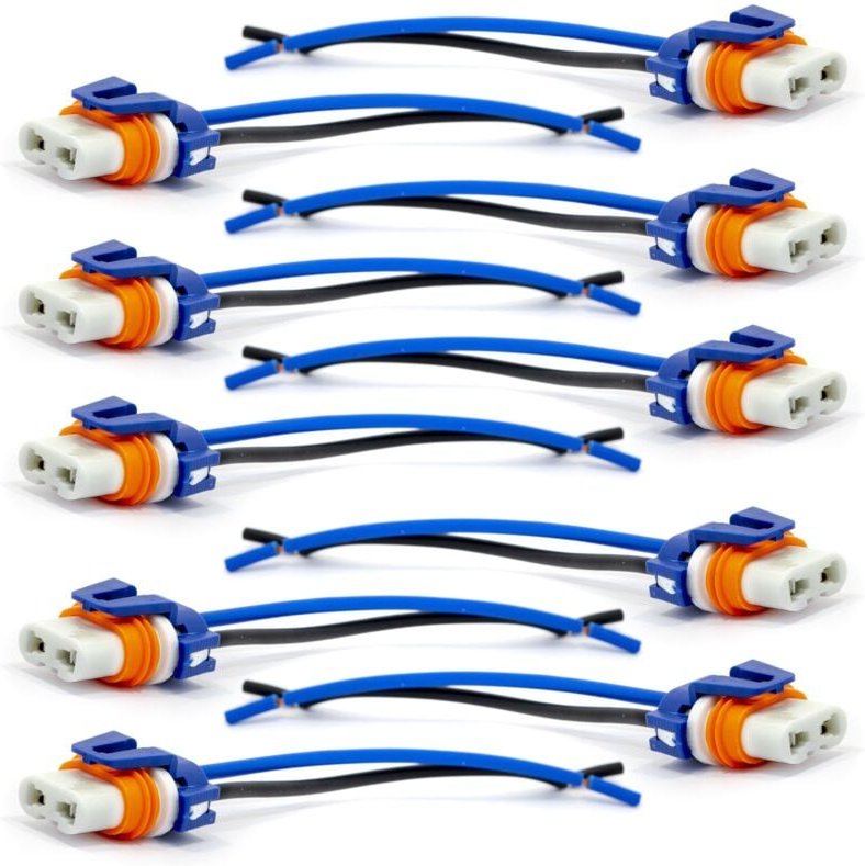 Keramik-Steckdosenwürfel HB3/9005 für Beleuchtung 12V/24V x 10